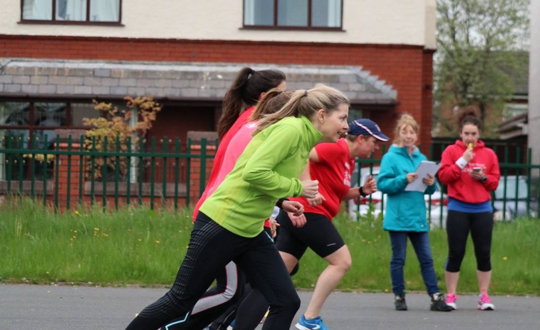 Widnes Wasps Ladies RC - Training with a Widnes running club